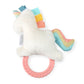 Ritzy Rattle Pal™ Plush Rattle Pal with Teether Toy Itzy Ritzy Unicorn