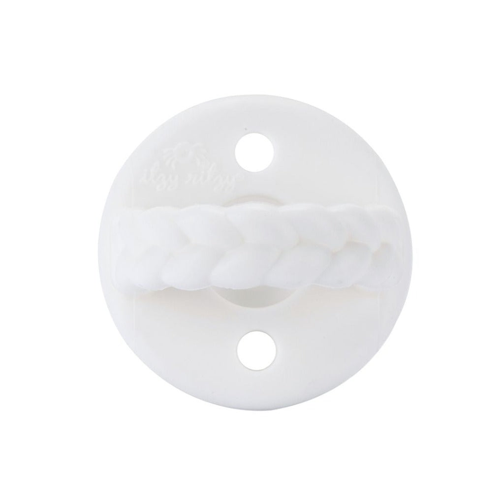 Sweetie Soother™ - Pacifier 3-Pack Pacifiers & Loveys Itzy Ritzy Coffee & Cream Braids