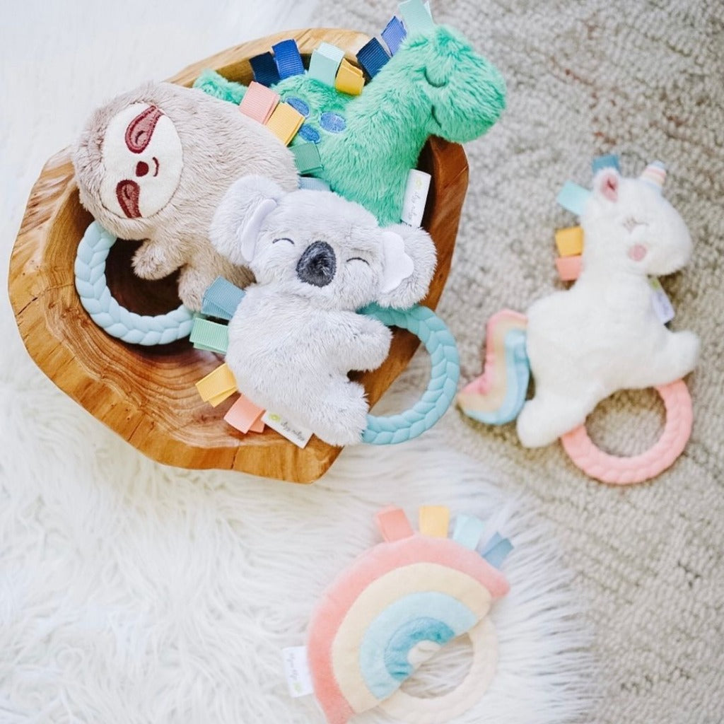 Ritzy Rattle Pal™ Plush Rattle Pal with Teether Toy Itzy Ritzy Koala