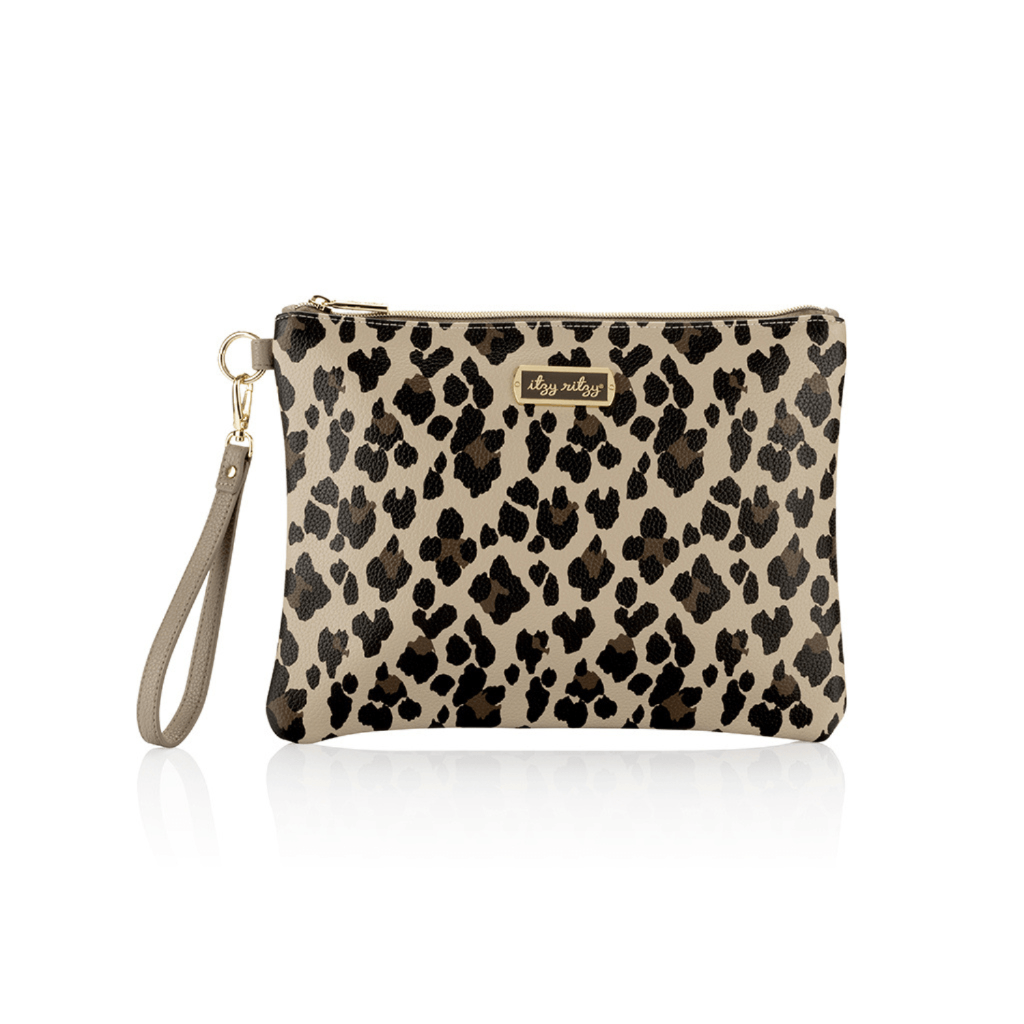 Boss Changing Clutch™ Diaper Bag Accessory Itzy Ritzy Leopard 