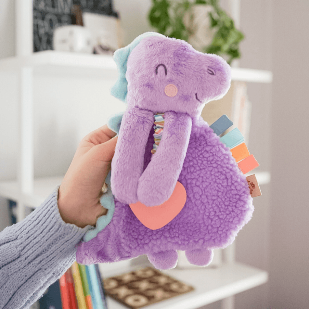 Itzy Lovey™ Plush and Teether Toy Toy Itzy Ritzy Dempsey the Dino