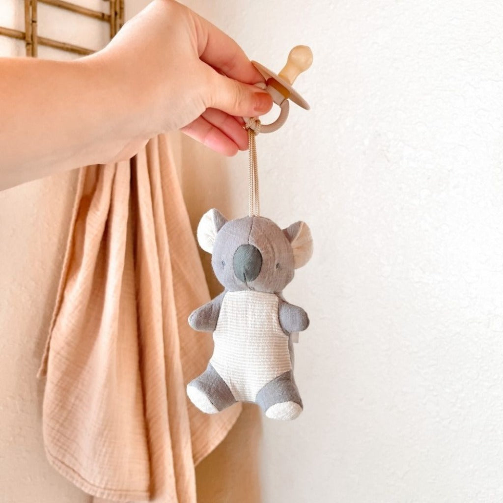 Bitzy Pal™ Natural Rubber Pacifier & Lovey Itzy Ritzy Koala