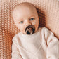 Chocolate & Caramel Itzy Soother™ Natural Rubber Pacifier - 0-6M