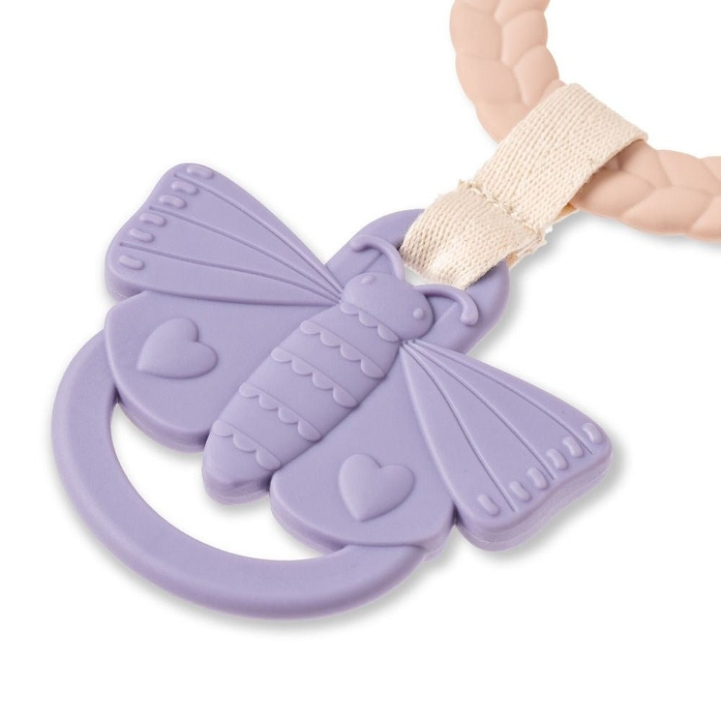 Bitzy Busy Ring™ Teething Activity Toy Toy Itzy Ritzy Pastel