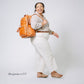Boss Plus™ Large Diaper Bag Backpack Diaper Bag Itzy Ritzy® Cognac