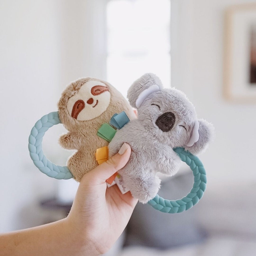 Ritzy Rattle Pal™ Plush Rattle Pal with Teether Toy Itzy Ritzy Koala