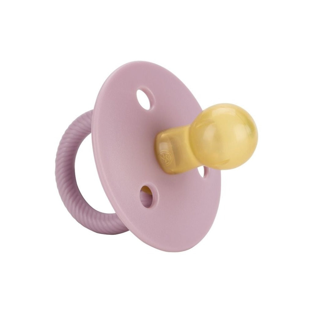 Itzy Soother™ Natural Rubber Pacifier - 0-6M Pacifiers & Loveys Itzy Ritzy Orchid & Lilac