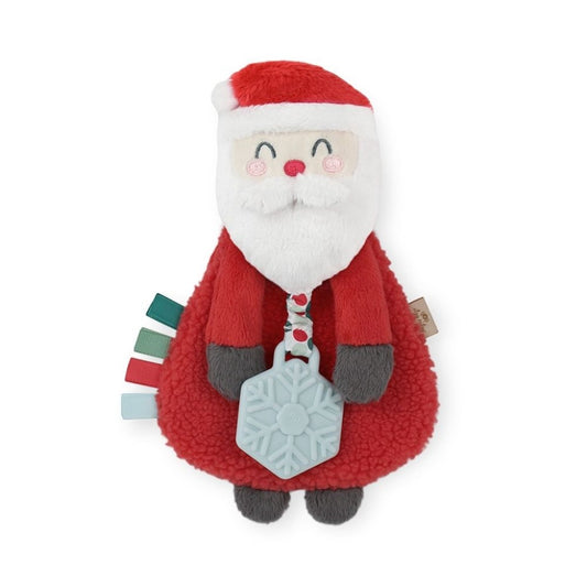 Holiday Itzy Lovey™ Plush and Teether Toy Toy Itzy Ritzy Nick the Santa 