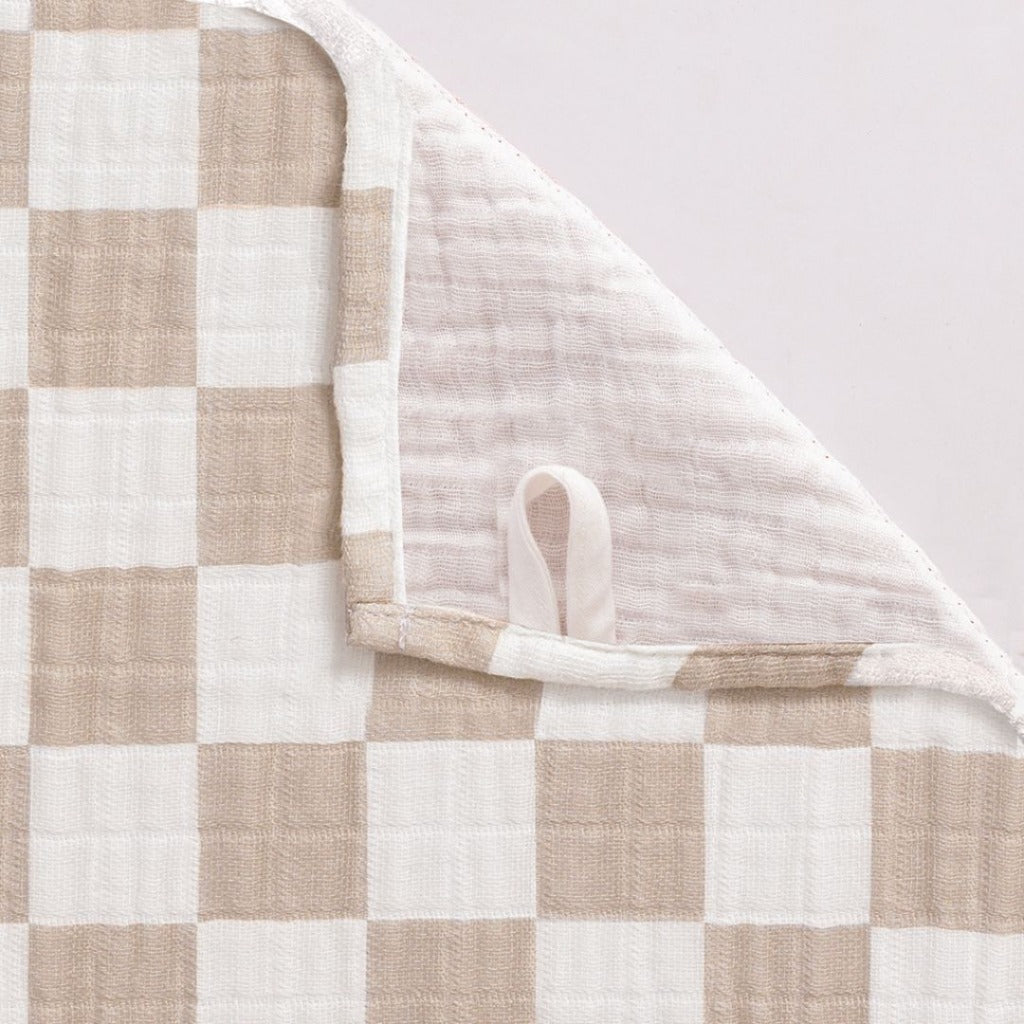 Breastfeeding Boss™ A Multitasking Must-Have for Nursing, Swaddling & More Nursing Cover Itzy Ritzy Taupe Checkerboard