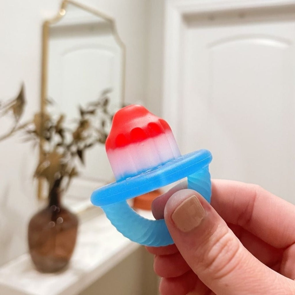 Teensy Teether™ - Soothing Silicone Teether Teethers Itzy Ritzy Hero Pop