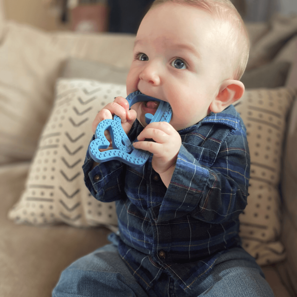 Chew Crew™ Silicone Baby Teether Silicone Teethers Itzy Ritzy® Whale Teether