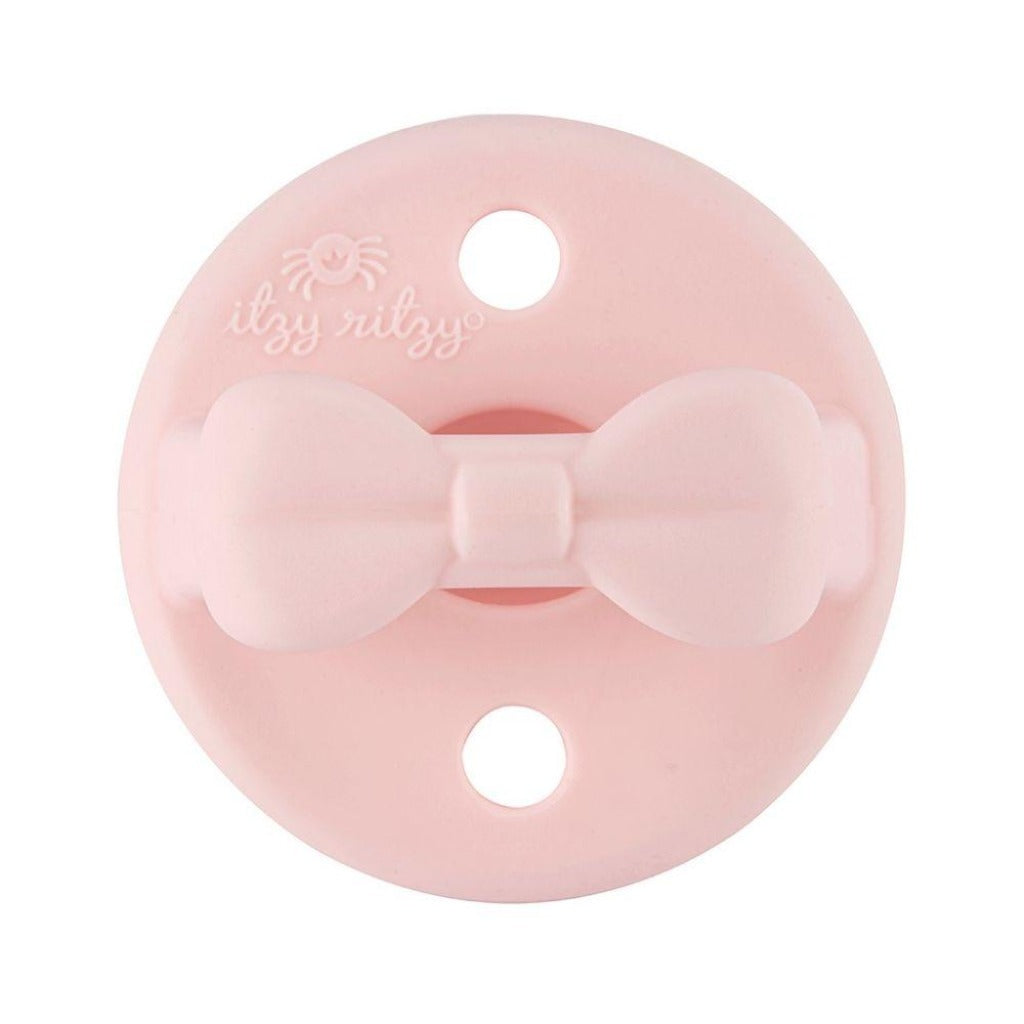 Sweetie Soother™ Orthodontic Silicone Pacifier 0-6M Itzy Ritzy Ballet Slipper & Primrose 