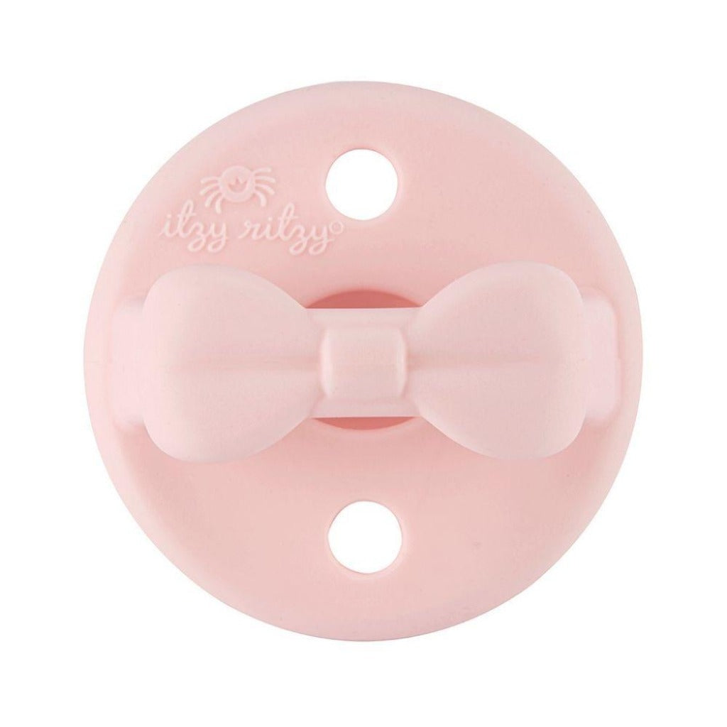 Sweetie Soother™ Orthodontic Silicone Pacifier 6-18M Itzy Ritzy  Ballet Slipper & Primrose