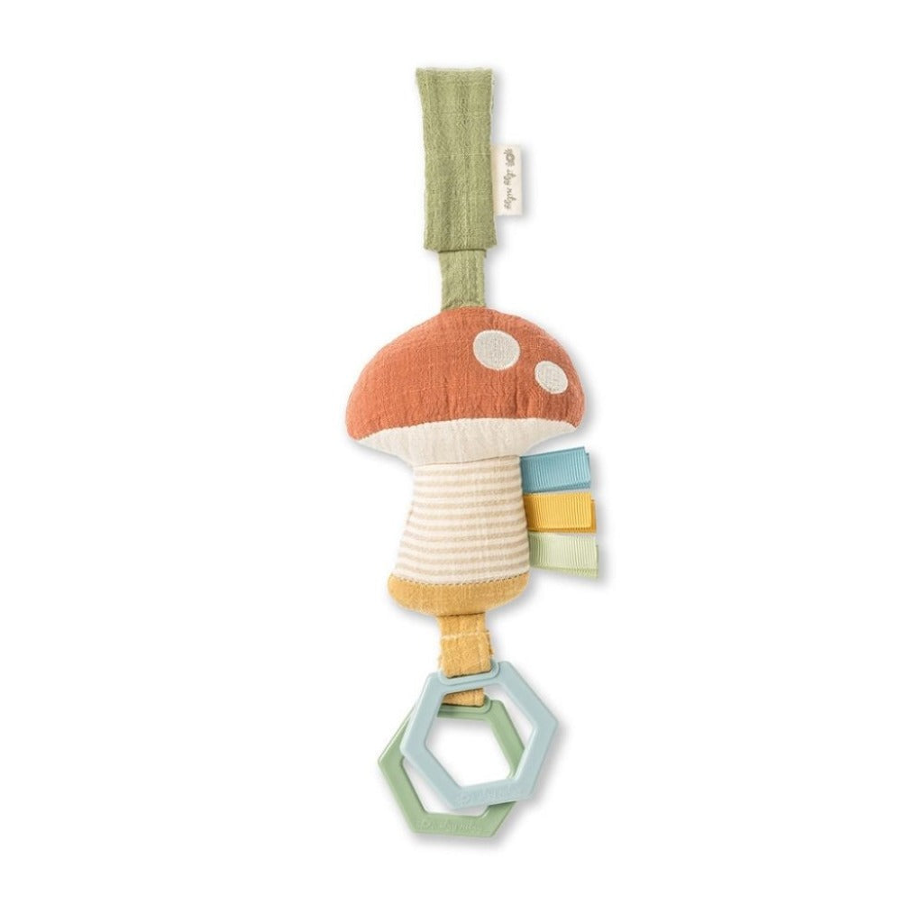 Bitzy Bespoke™ Ritzy Jingle Attachable Travel Toy Toy Itzy Ritzy Mushroom 