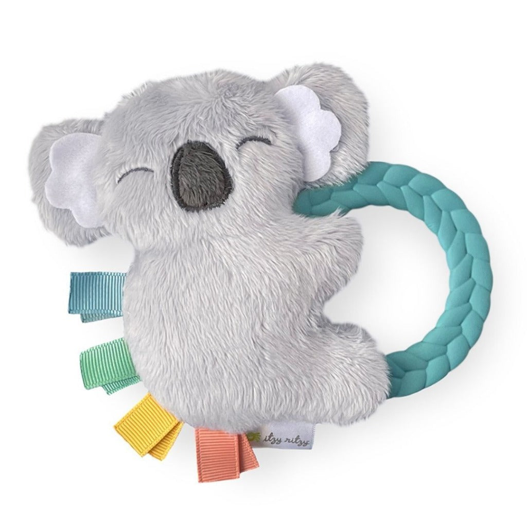 Ritzy Rattle Pal™ Plush Rattle Pal with Teether Toy Itzy Ritzy Koala 