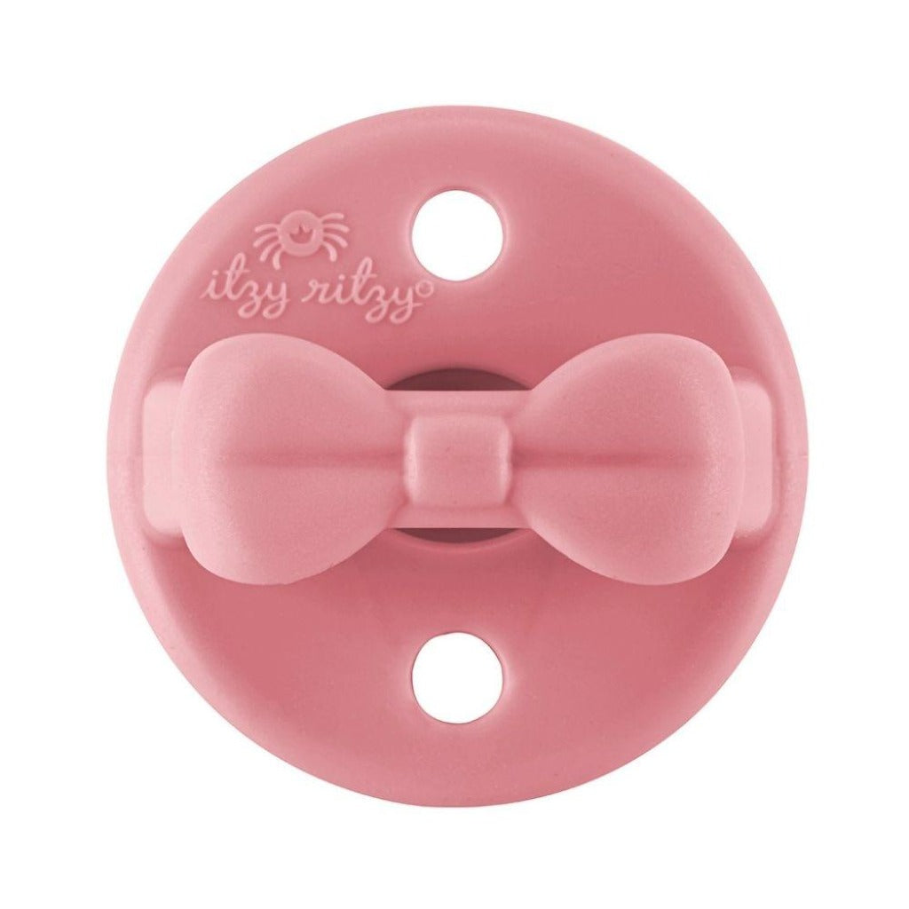 Sweetie Soother™ Orthodontic Silicone Pacifier 6-18M Itzy Ritzy  Ballet Slipper & Primrose