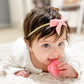 Teensy Teether™ - Soothing Silicone Teether Itzy Ritzy Pink Bow