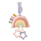 Bitzy Bespoke™ Ritzy Jingle Attachable Travel Toy Toy Itzy Ritzy Pink Rainbow