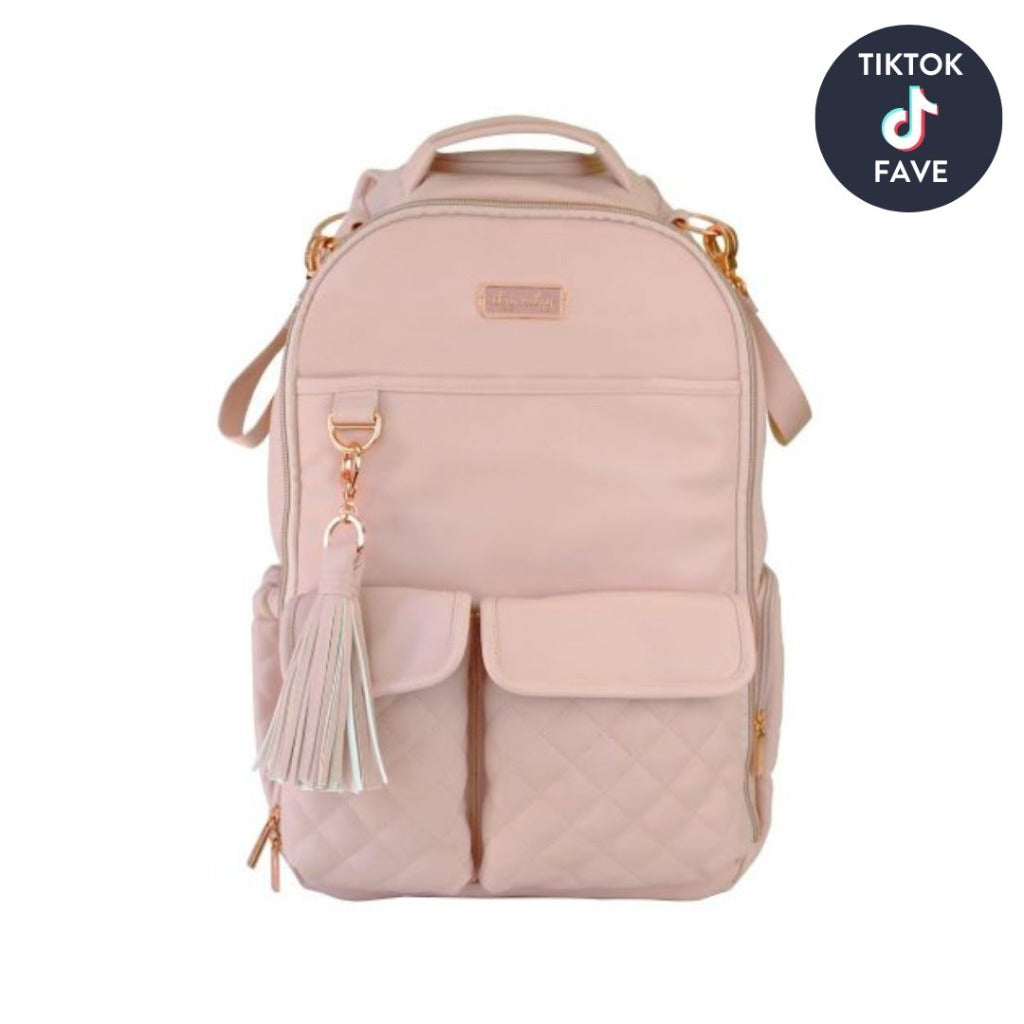 Boss Backpack™ Diaper Bag Backpack Diaper Bag Itzy Ritzy® Blush Crush