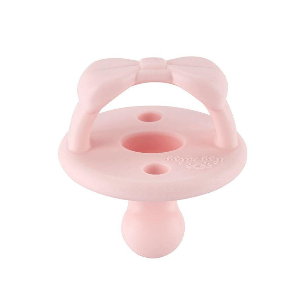 Sweetie Soother™ Orthodontic Silicone Pacifier 0-6M Itzy Ritzy Ballet Slipper & Primrose