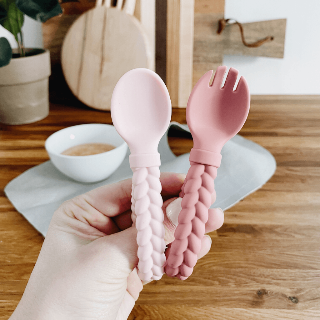Kiinde Lil’ Bites Soft Silicone Spoon Set Stage 2: Slurp