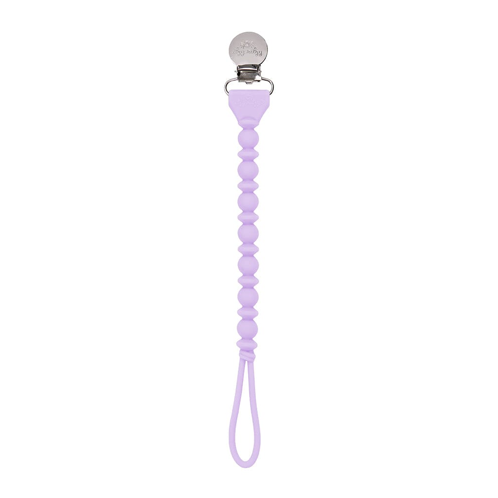 Sweetie Strap™ - Beaded Pacifier Clip Pacifiers & Pacifier Accessories Itzy Ritzy Purple Diamond 