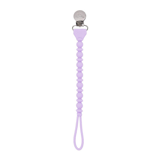 Sweetie Strap™ - Beaded Pacifier Clip Pacifiers & Pacifier Accessories Itzy Ritzy Purple Diamond 