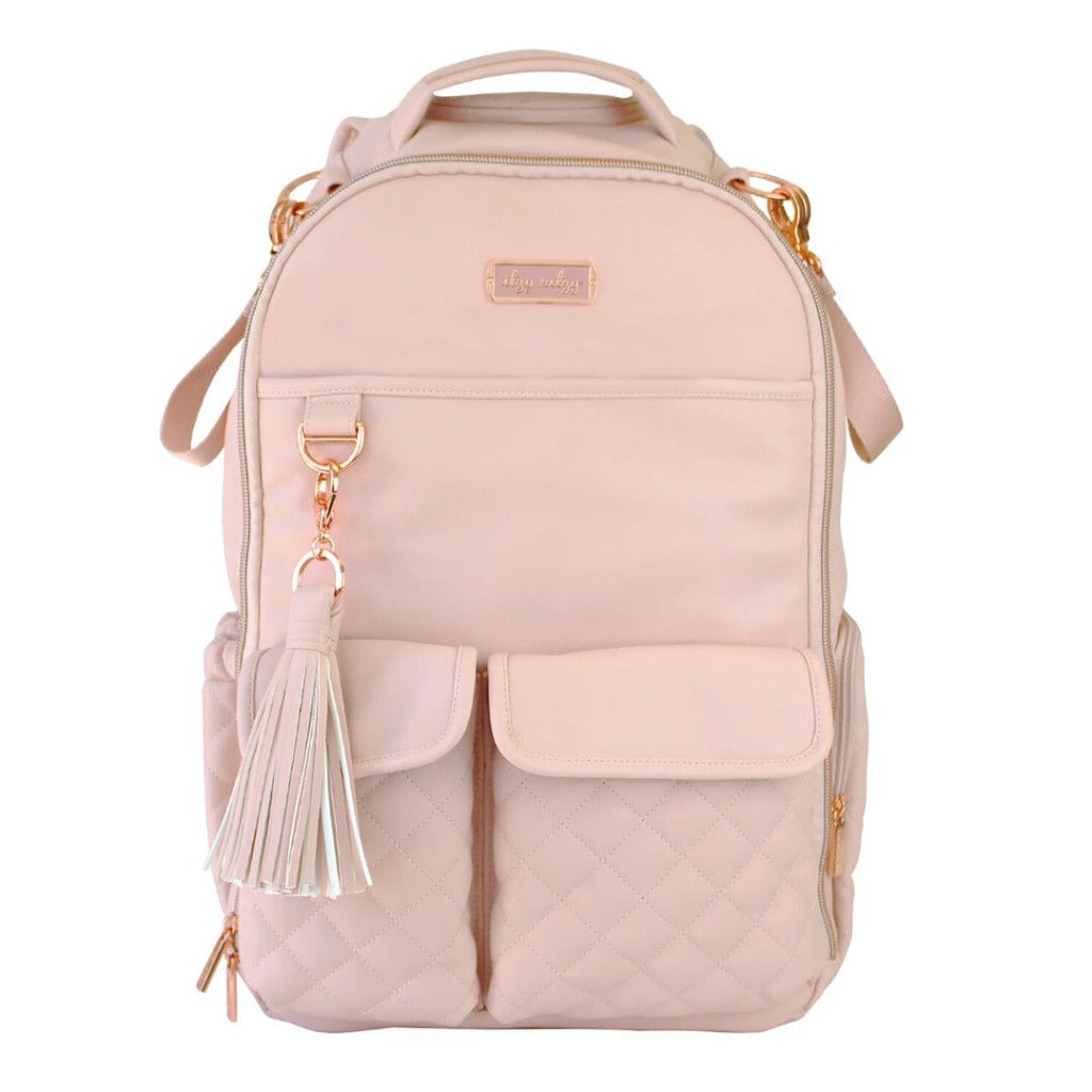 FINAL SALE Boss Backpack™ Diaper Bag Diaper Bag Itzy Ritzy Blush Crush