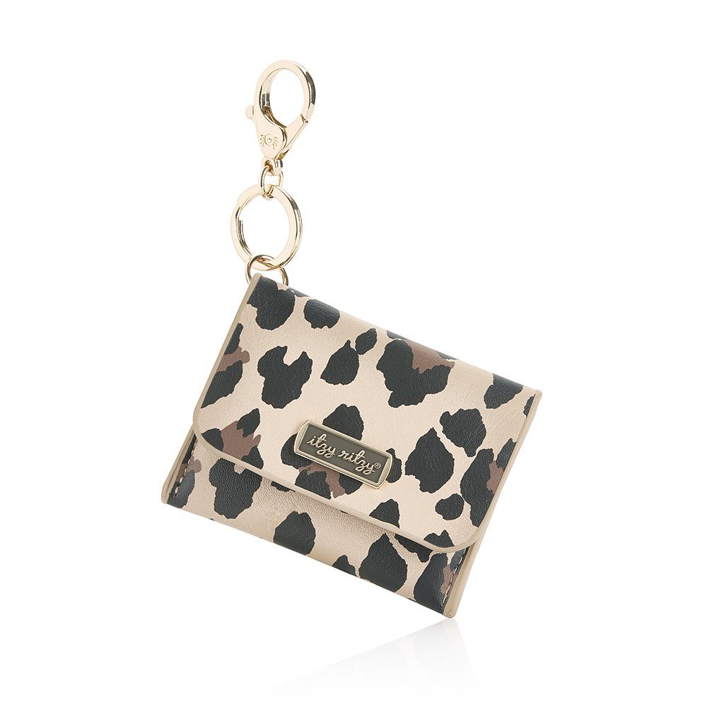 SET Mini Wallet and Keychain Wallet Leopard Card Holder -  Canada