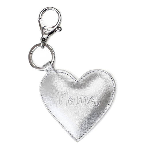 Diaper Bag Charms Charms ItzyRitzy Heart Charm Silver 