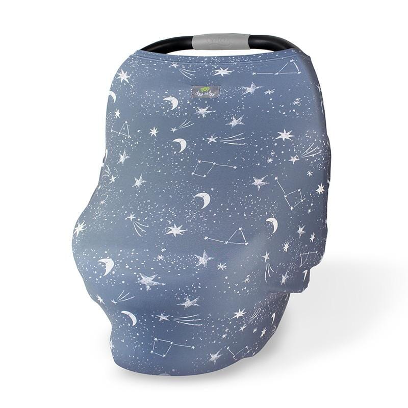Cyber Mom Boss® 4-in-1 Multi-Use Nursing Cover and Scarf Nursing Cover Itzy Ritzy® Constellation