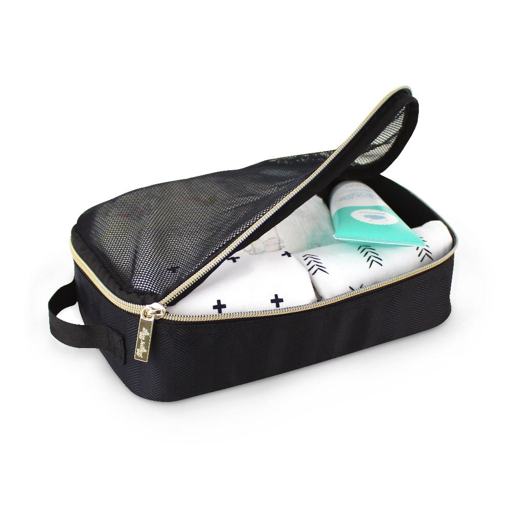 Pack Like A Boss Packing Cubes Packing Cubes Itzy Ritzy - Black & Gold