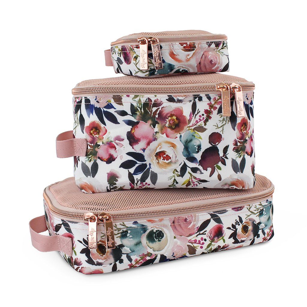 Pack Like A Boss Packing Cubes Packing Cubes Itzy Ritzy Blush Floral 