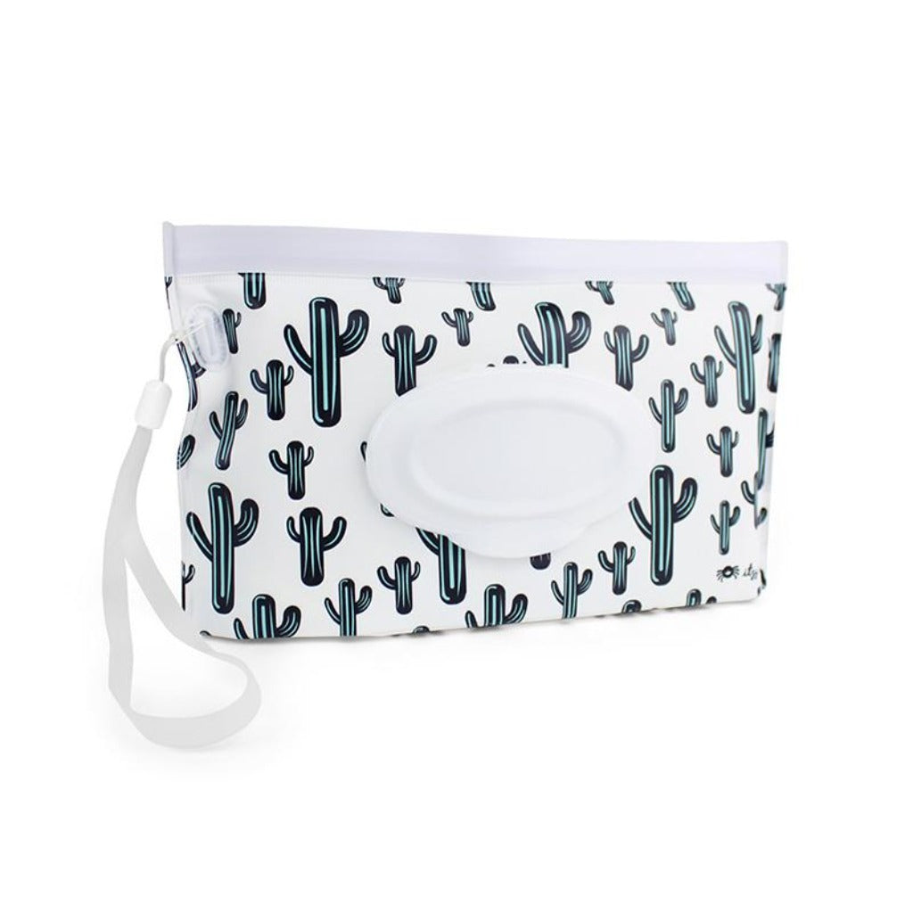 Take & Travel Pouch™ Reusable Wipes Case Itzy Ritzy - Cactus Crew