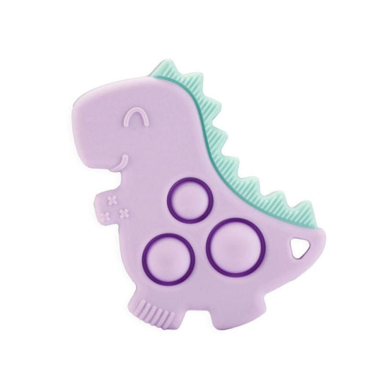 Itzy Pop™ Sensory Popper Toy Purple Dino