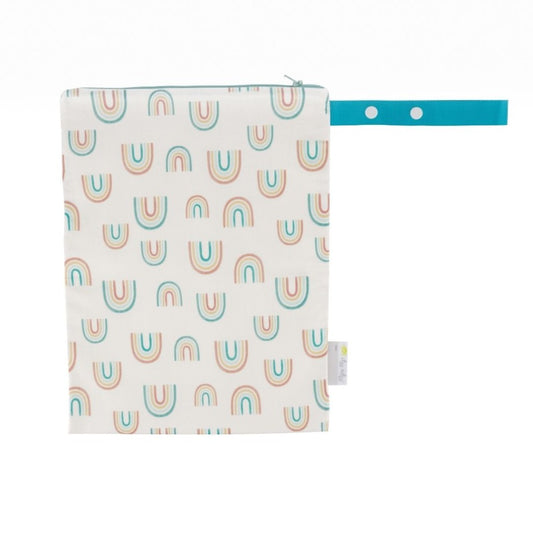 Travel Happens™ Reusable Sealed Wet Bag Wet Bag Itzy Ritzy® Over the Rainbow White 