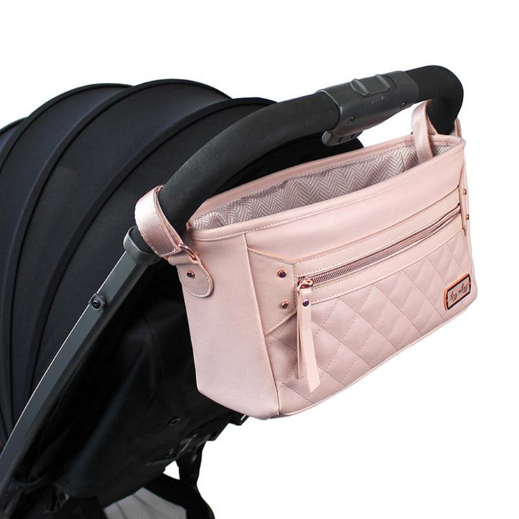 Stroller Caddy - Handy Stroller Storage Stroller Caddy Itzy Ritzy® Blush