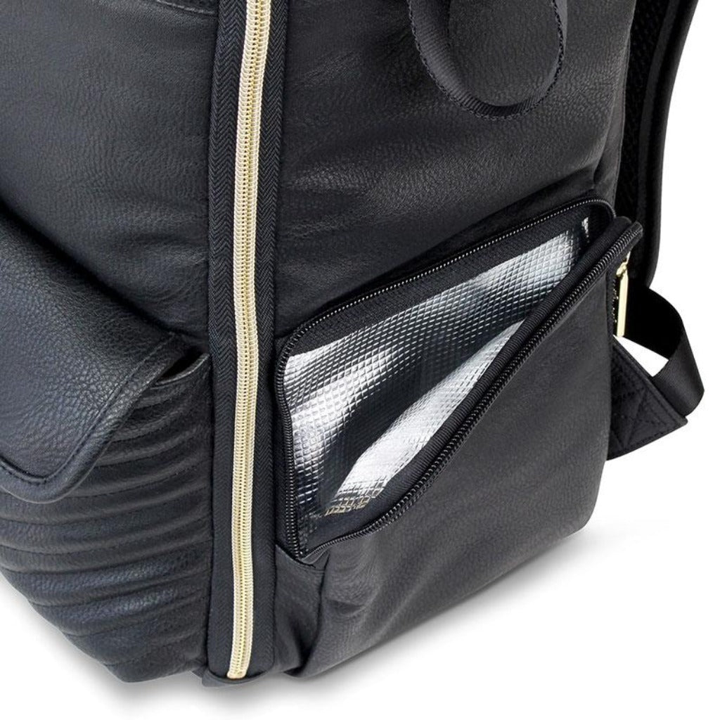 Boss Backpack™ Diaper Bag Backpack Diaper Bag Itzy Ritzy - Jetsetter Black