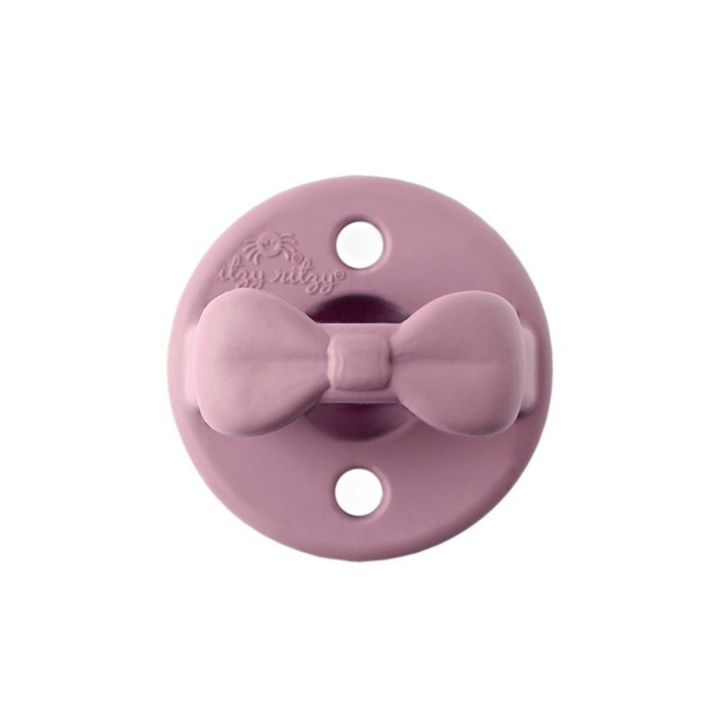 Sweetie Soother™ - Pacifier 2-Pack Itzy Ritzy Orchid and Lilac Bows