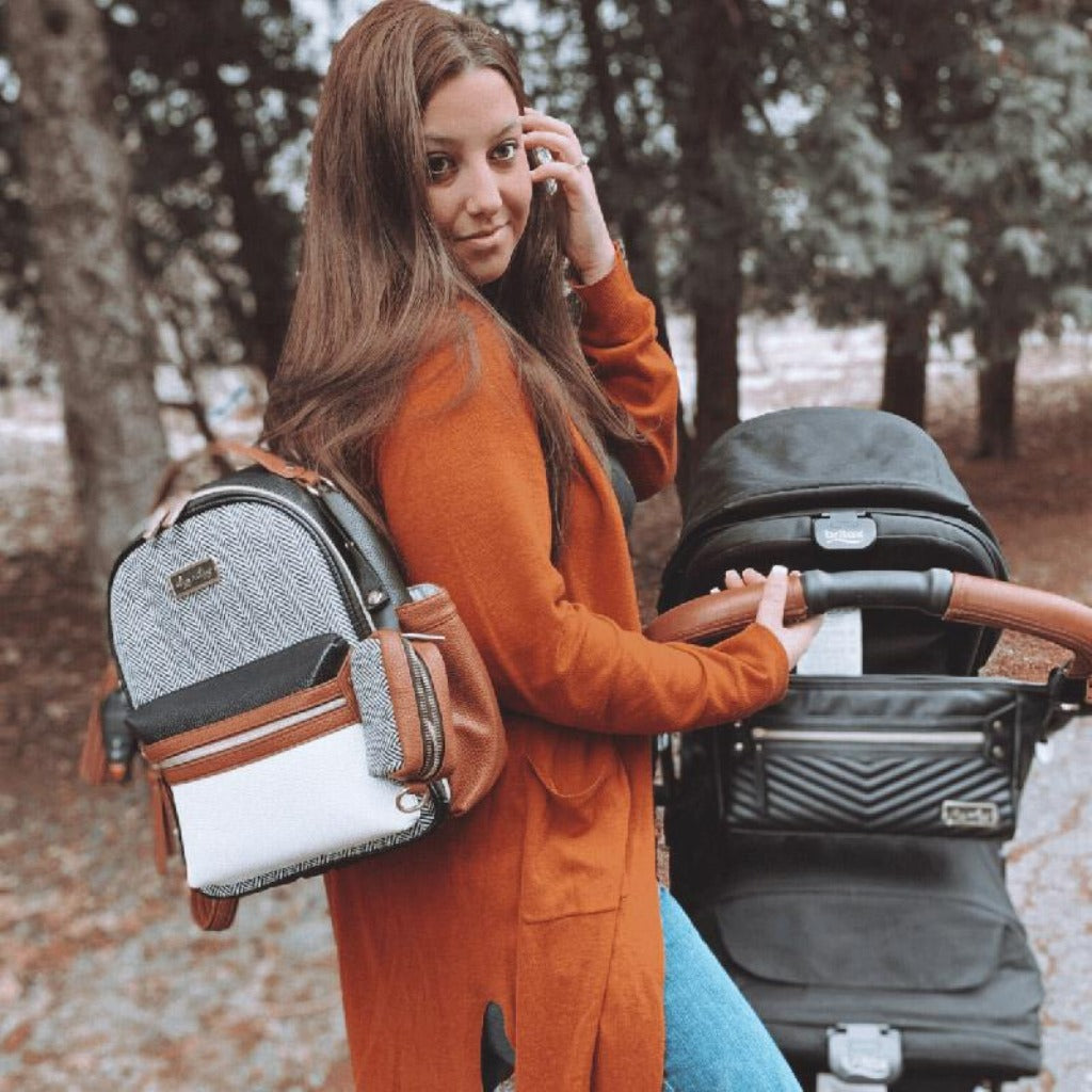 Mini Diaper Bag - Stylish & Functional